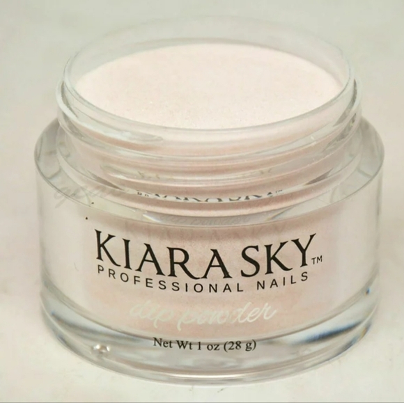 Kiara Sky Professional Nails Dipping Powder 1 oz Cream color - Picture 1 of 4